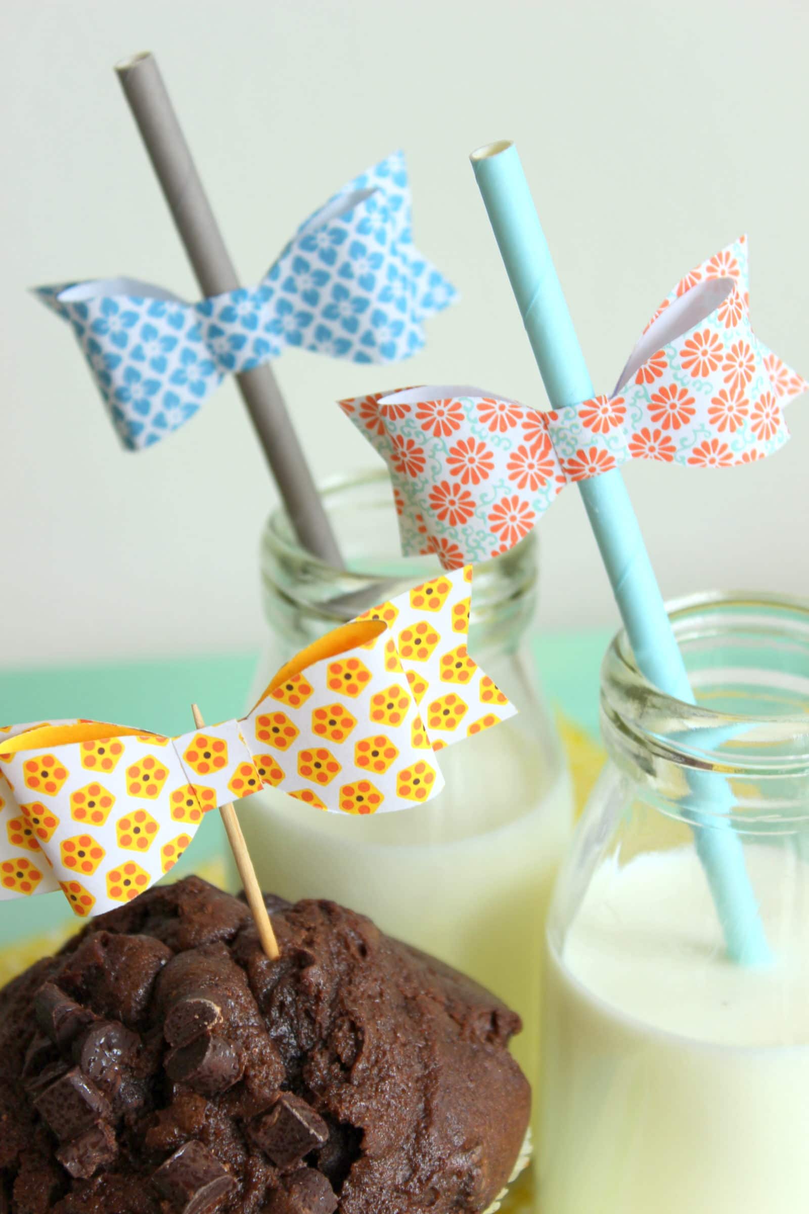Schleifen für den Osterzweig oder als Muffintopper oder…