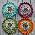 Gehäkelte Untersetzer