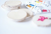 DIY Untersetzer aus Holzscheiben
