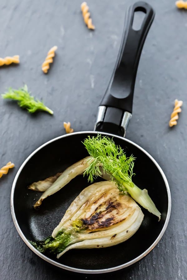 Aromatische Fenchel-Pasta mit Tatar! So … YUMMY!