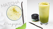 Matcha Frappé - vegan und gesund