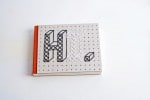 Besticktes Notizbuch