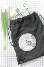 Die mit dem Wolf tanzt … Turnbeutel