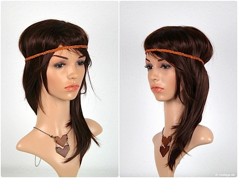 DIY Haarband aus geflochtenem Leder