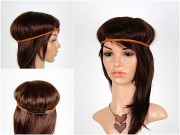 DIY Haarband aus geflochtenem Leder