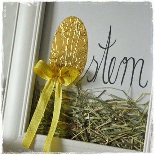Etwas Gold, ein bißchen Heu und ein Stift…