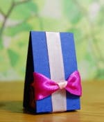 Kleine Praline als Gastgeschenk