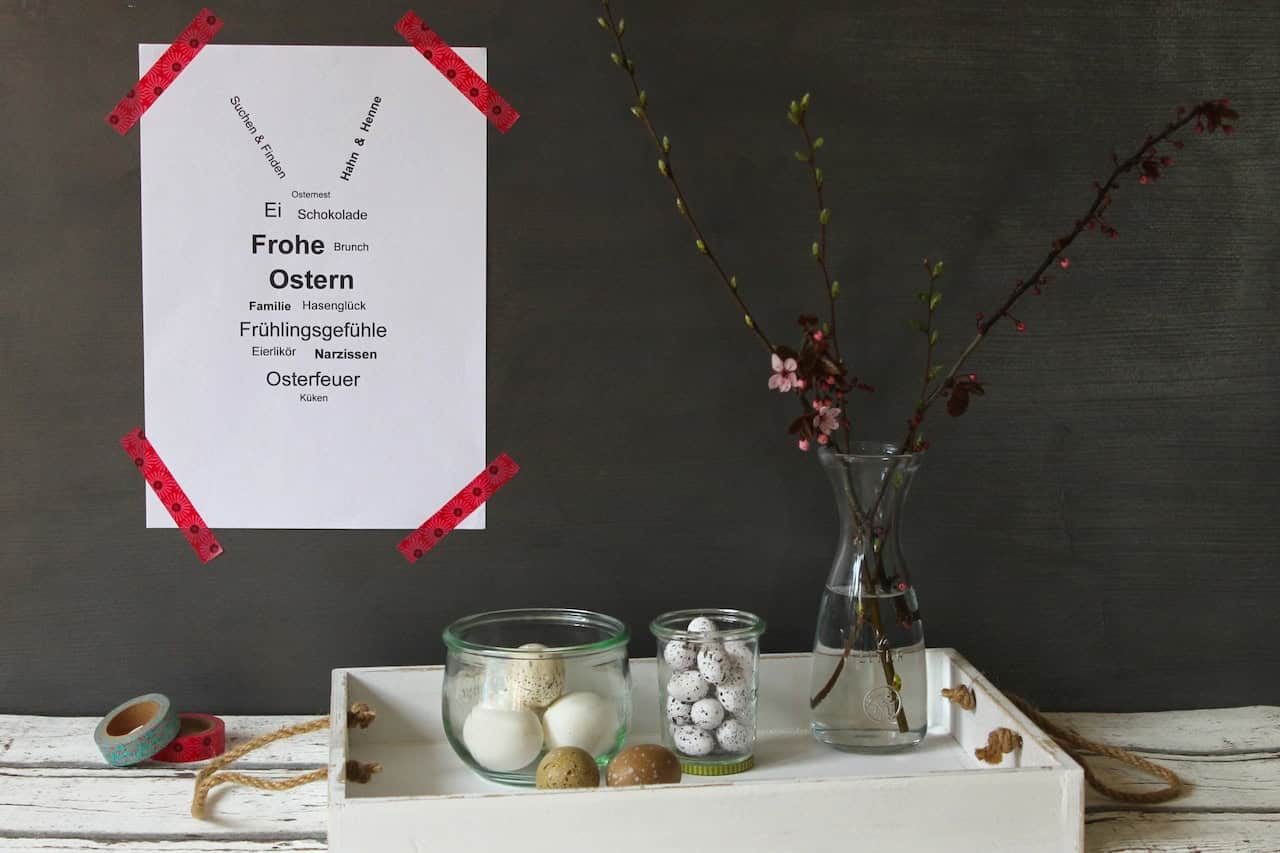 Frohe Ostern – Freebie