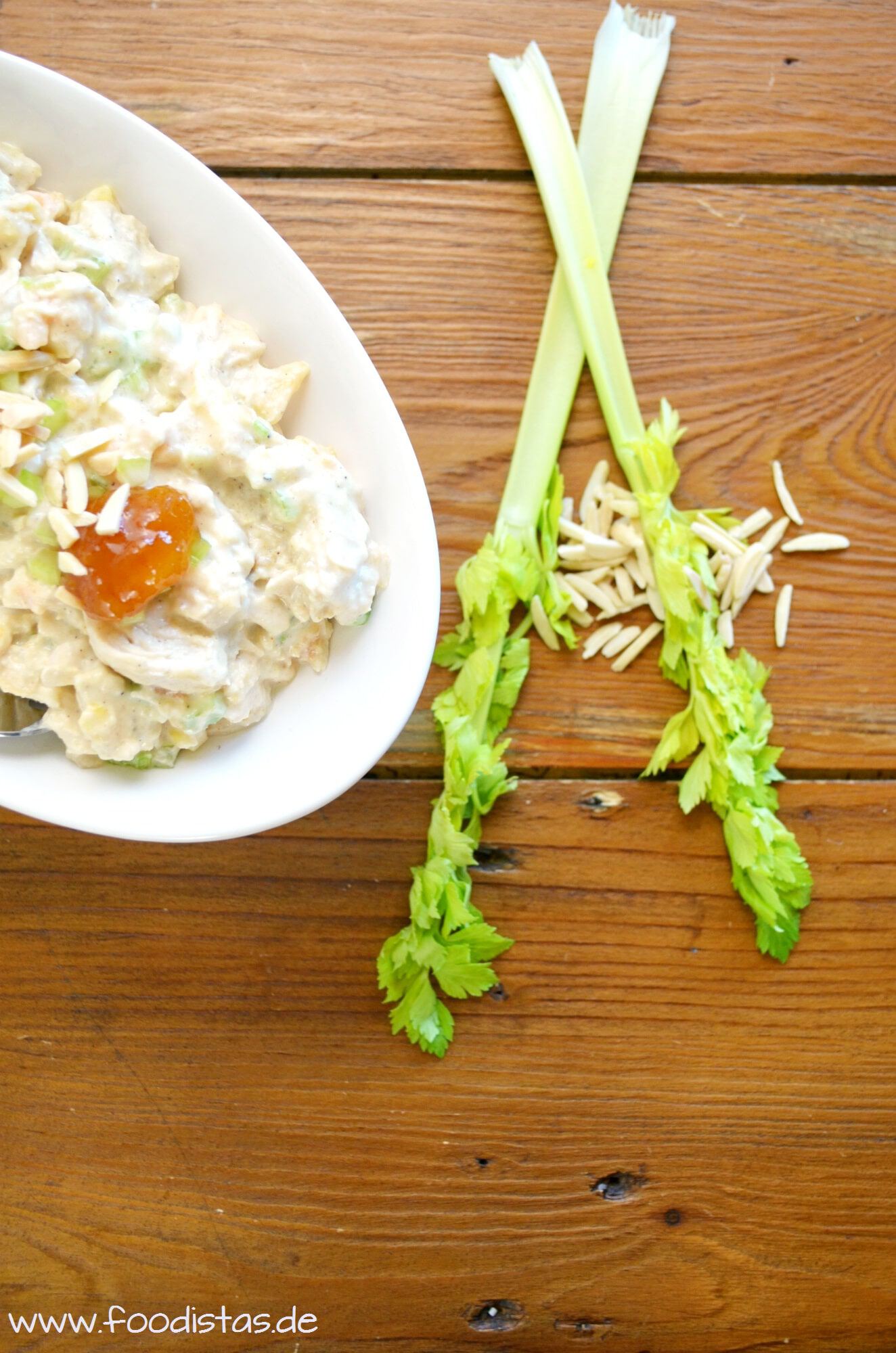 Geflügelsalat mit Papaya von den [Foodistas]