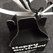 Geschenkverpackung SURPRISE, SURPRISE geplottet