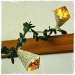 Goldene Lichter – Lichterkette im Edelvintage-Look