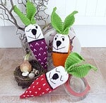 Häkelanleitung Hasen „Karottchen“ als Osterdeko
