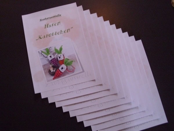 Häkelanleitung Hasen „Karottchen“ als Osterdeko
