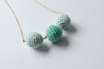 Häkelkette in Mint