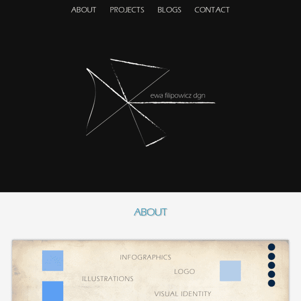 Graphic Design – Ewa Filipowicz Website