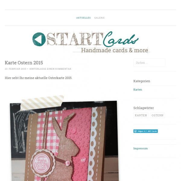 S.T. ART Cards | Handmade cards & more