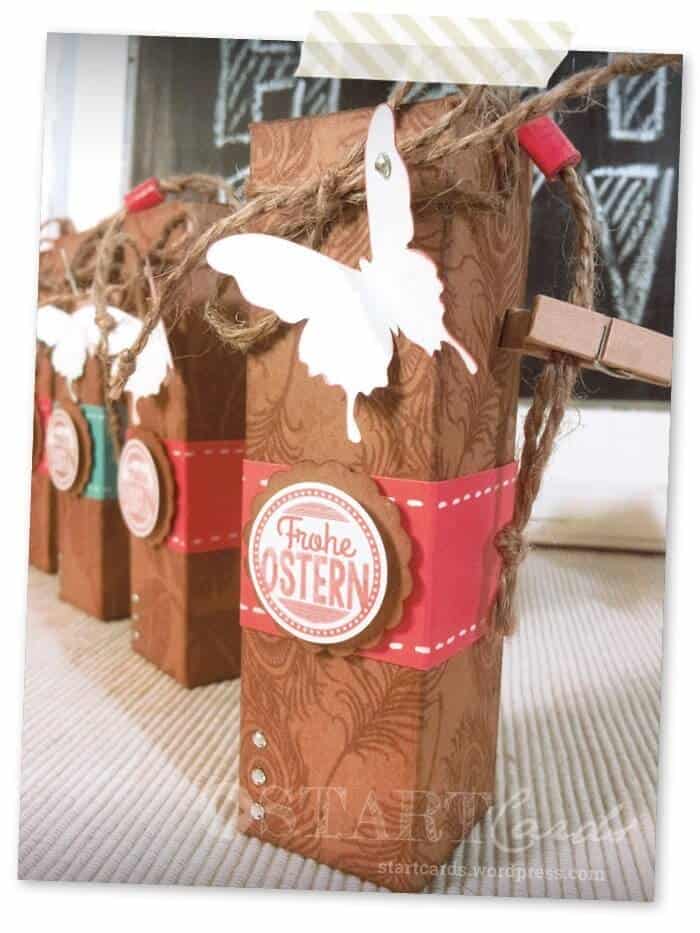 Kleine Geschenkbox für Ostern und andere Gelegenheiten