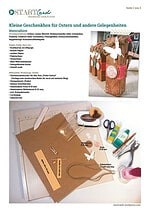 Kleine Geschenkbox für Ostern und andere Gelegenheiten