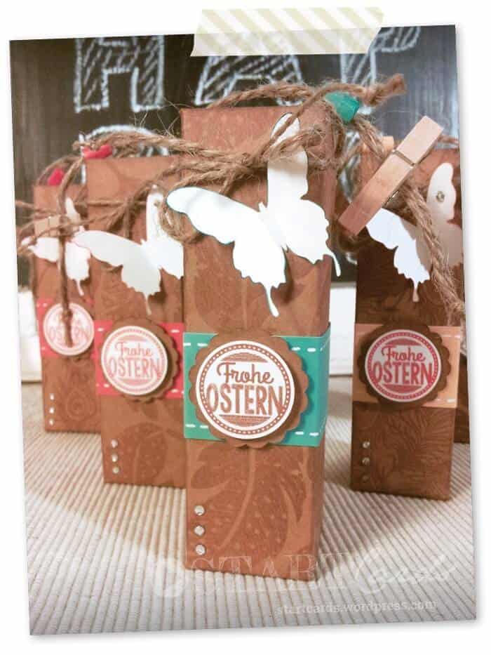 Kleine Geschenkbox für Ostern und andere Gelegenheiten