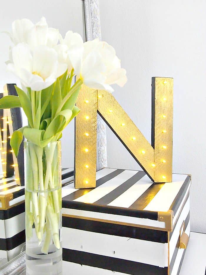 Leuchtbuchstabe – Light up your letter