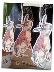 Niedliche Osterhasen Anhänger