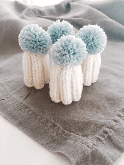 Osterdeko: Eierwärmer stricken