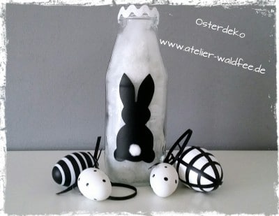 Osterdeko mit Plotter-Freebie