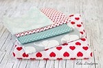 Patchwork Abdeckung für die Nähmaschine
