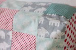 Patchwork Abdeckung für die Nähmaschine