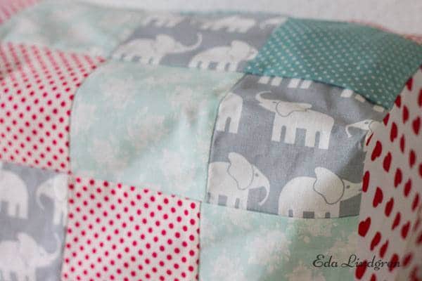 Patchwork Abdeckung für die Nähmaschine