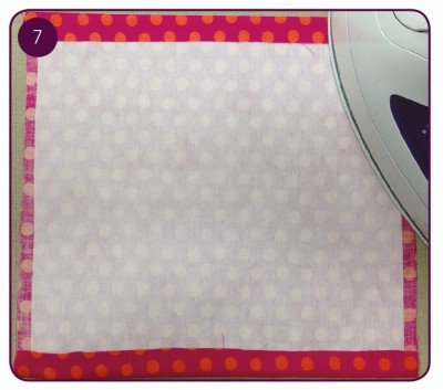 Buntes Dokumenten-Mäppchen im Pop Art Stil mit geometrischen Mustern und leuchtenden Farben, ideal für kreative Organisation und Schulbedarf.