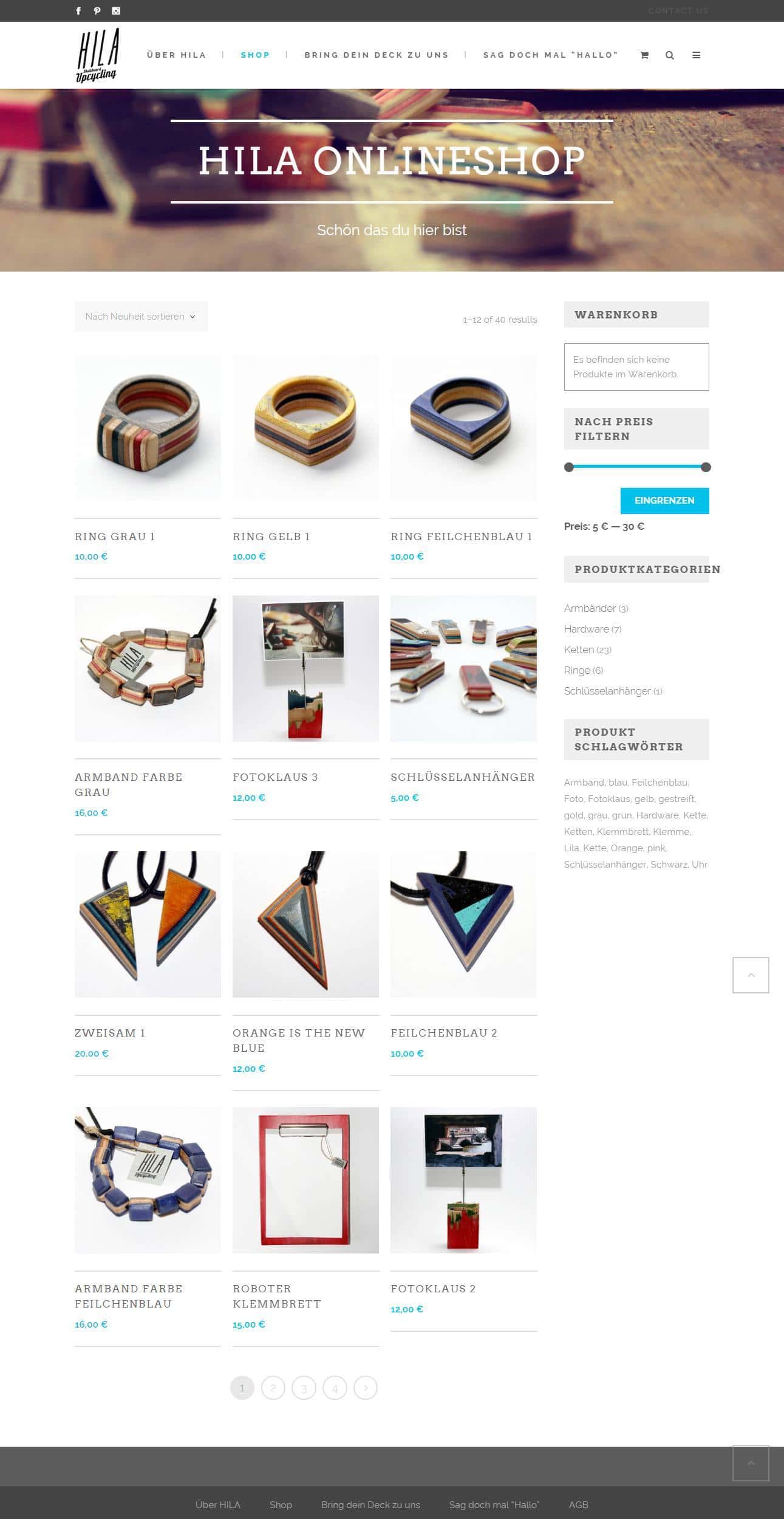 HILA /// SKATEBOARD UPCYCLING
