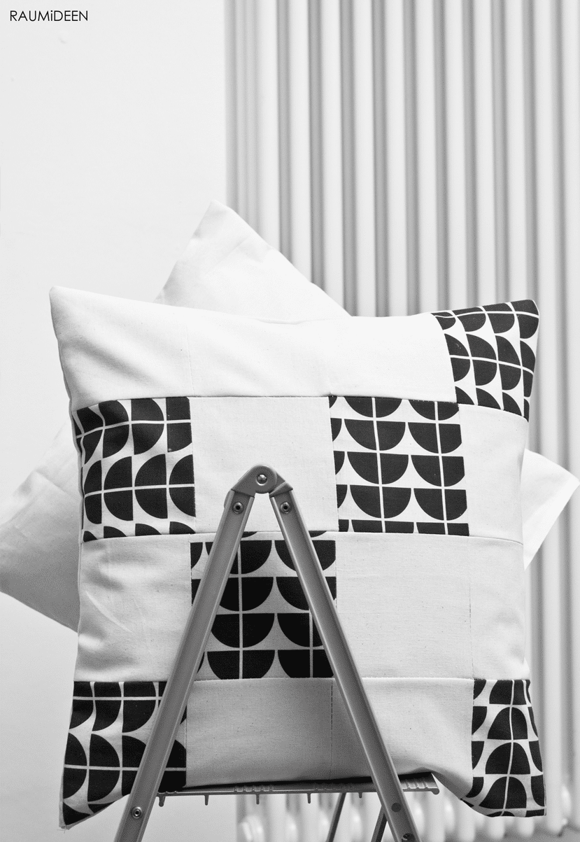 Stoffe mit dem Drucker bedrucken – Patchworkkissen