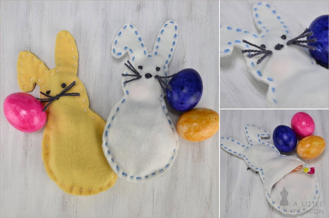Süße DIY-Hoppelhäschen als Ostertüte