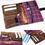 Tabaktasche mit Blättchen-Schnellentnahmefach