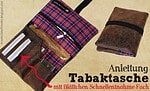 Tabaktasche mit Blättchen-Schnellentnahmefach