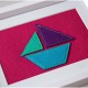 Tangram Wandbilder aus Filz