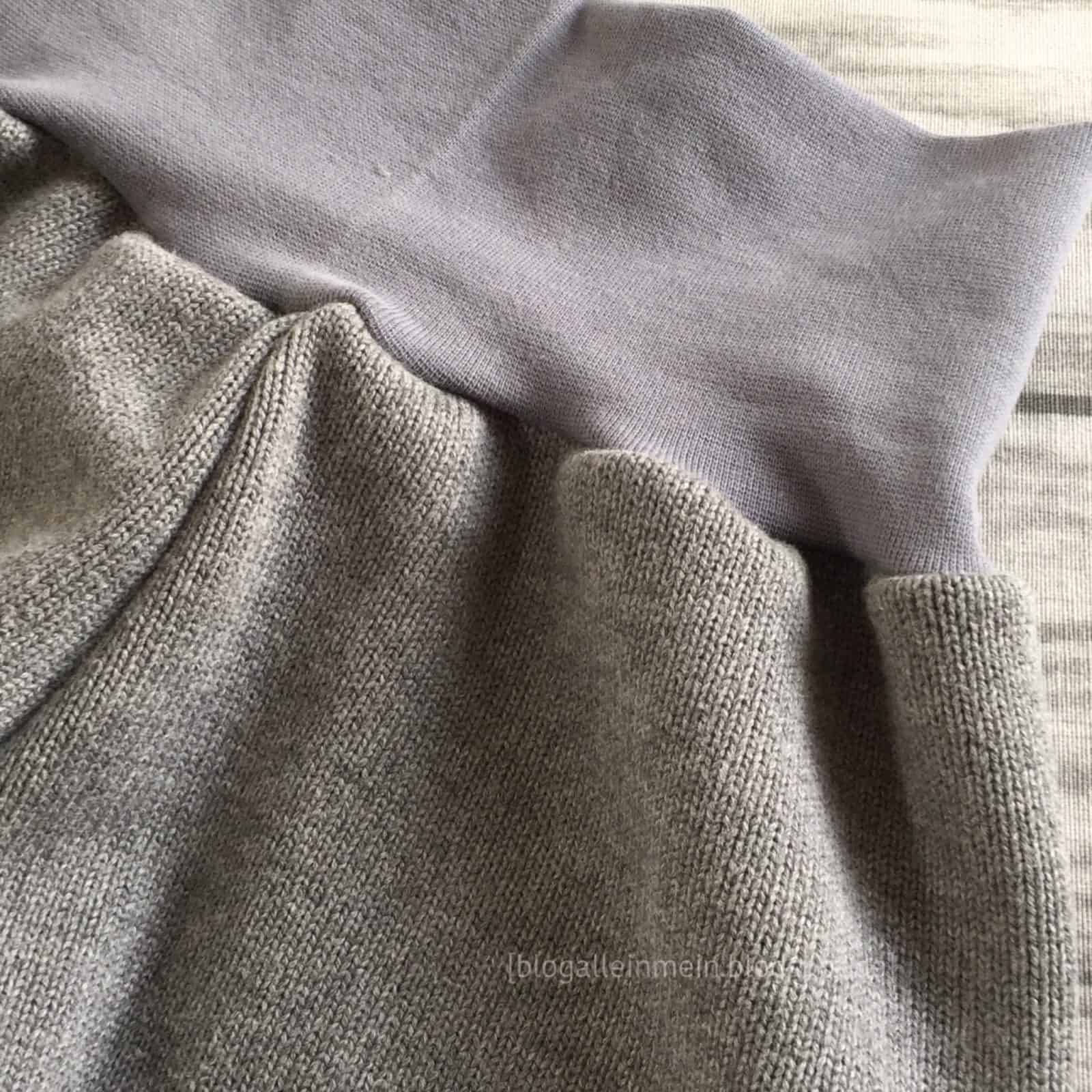 [ upcycling ] Pumphose aus Strickpulli