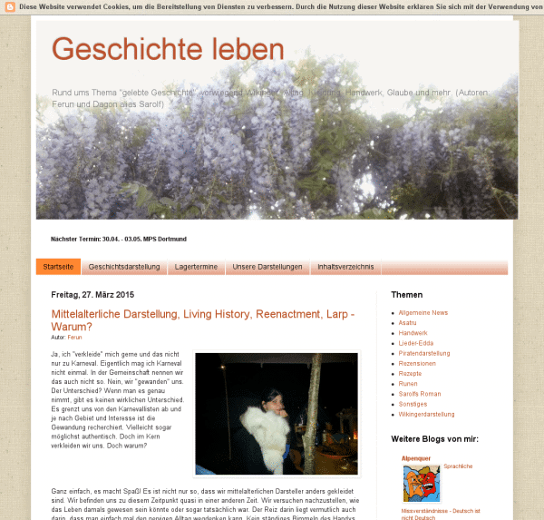 Geschichte leben Geschichte leben