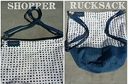 2 in 1 – Rucksack+Shopper