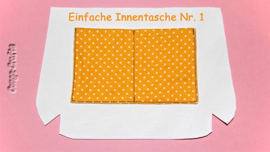 3 x Innentaschen nähen