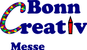 Logo der HANDMADE Kultur, einer Messe für handgemachte Produkte, mit buntem dekorativem C und klarer Schrift, ideal für SEO im Bereich Handwerkskunst und kreative Messen.
