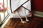 Geometrierucksack mit Notebookfach