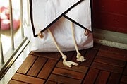 Geometrierucksack mit Notebookfach