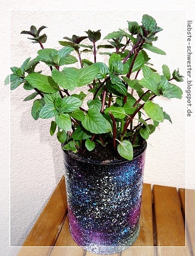 Upcycle Pflanzgefäß