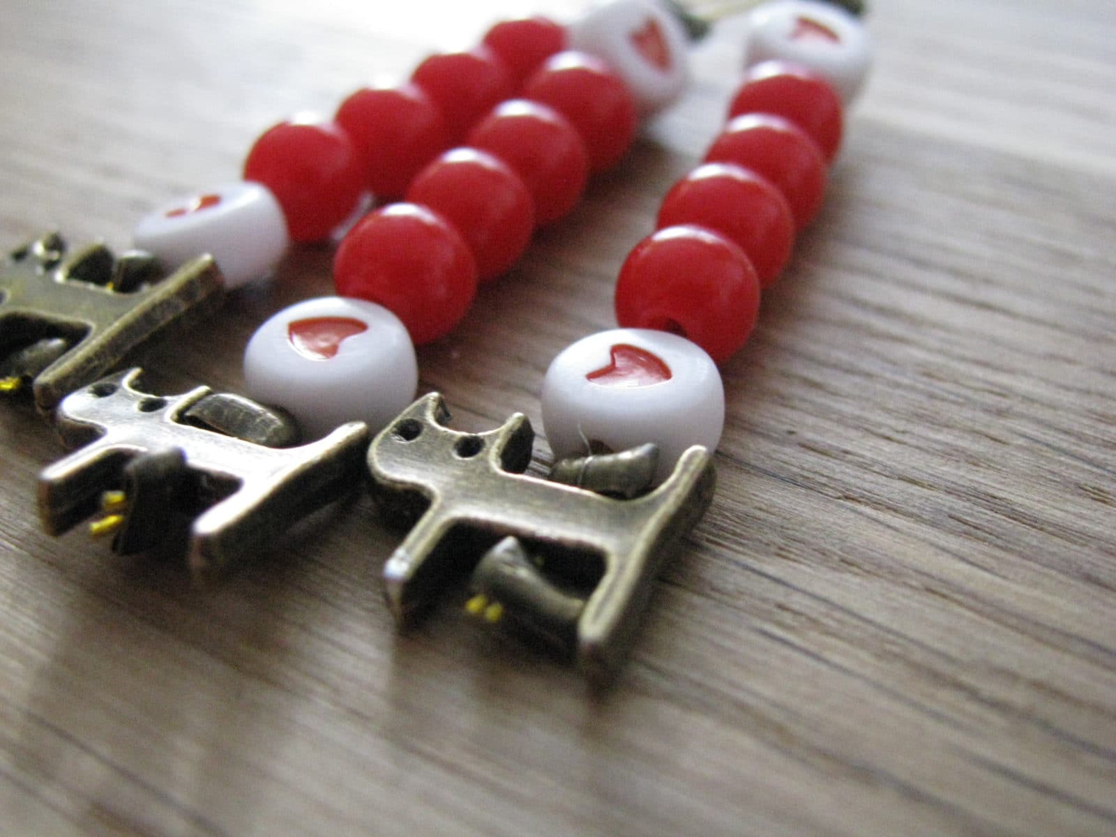 DIY Maschenmarkierer … Zwei links, zwei rechts