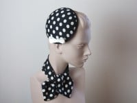 50´s Headpiece mit Punkten