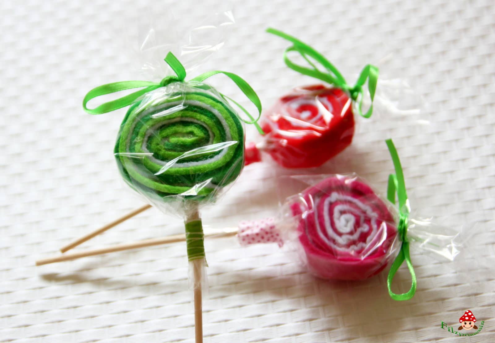 Lollies aus Filz