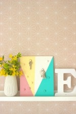 Upcycling – aus einem Holzpuzzle wird ein Hakenboard