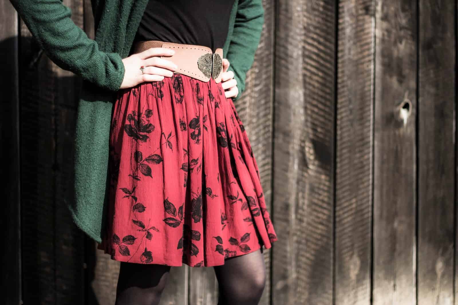 Aus Kleid wird Rock